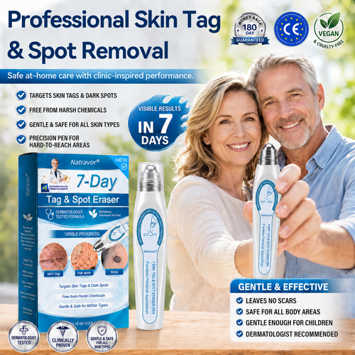 ✨ Official UK Store | Natravor® 7-Day Skin Tag & Blemish Roll-On – Painless & Scar-Free