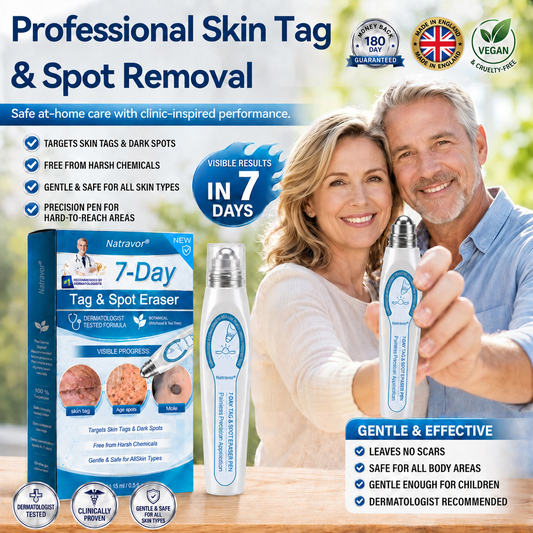 ✨ Official UK Store | Natravor® 7-Day Skin Tag & Blemish Roll-On – Painless & Scar-Free